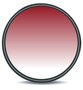 49mm Rood verloop Lens Filter / Roodfilter / Graduated Red Filter